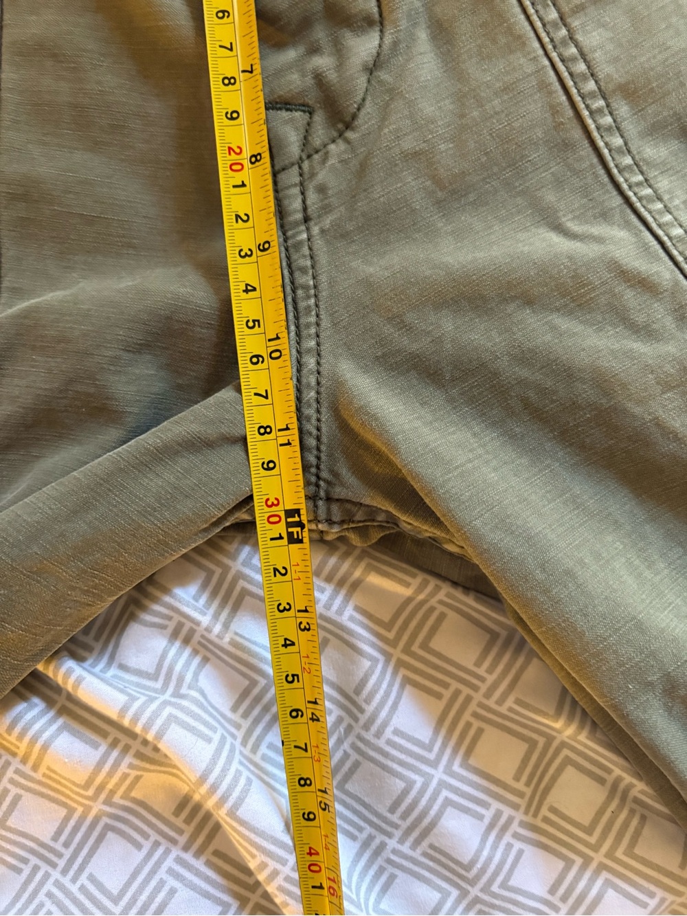 Imogene + Willie Blake Military Trousers in Olive Women’s Size M 31” Waist - Picture 12 of 14